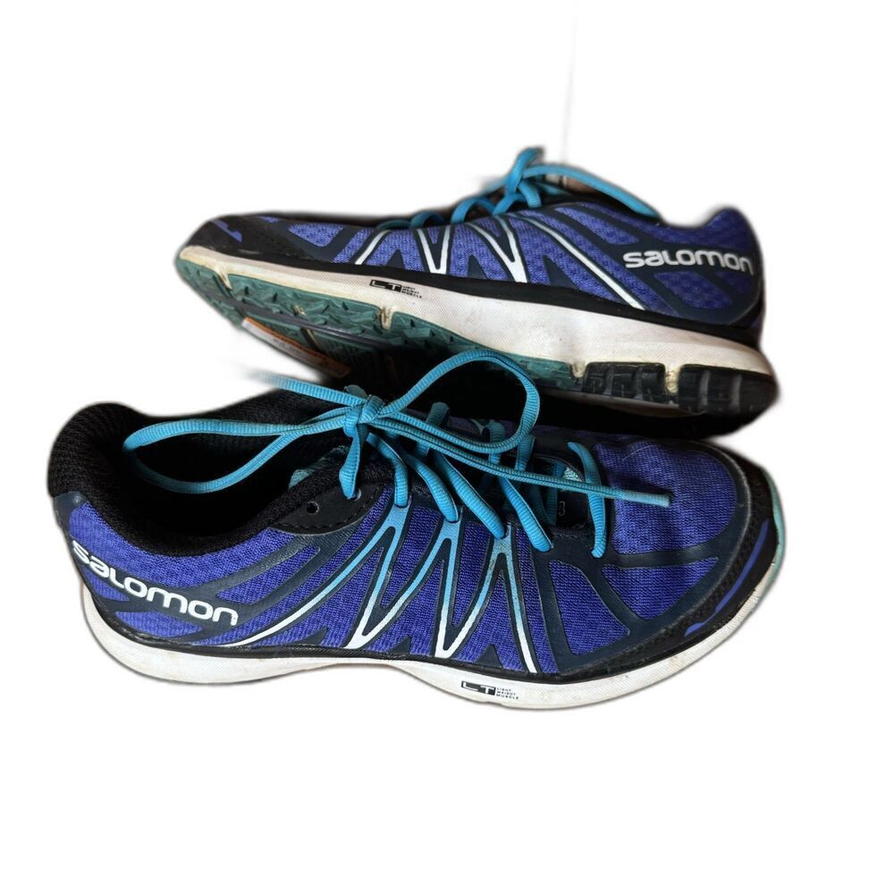 Salomon X-Tour Citytrail Shoes Trail Running Sneakers Hiking Blue Womens 6.5